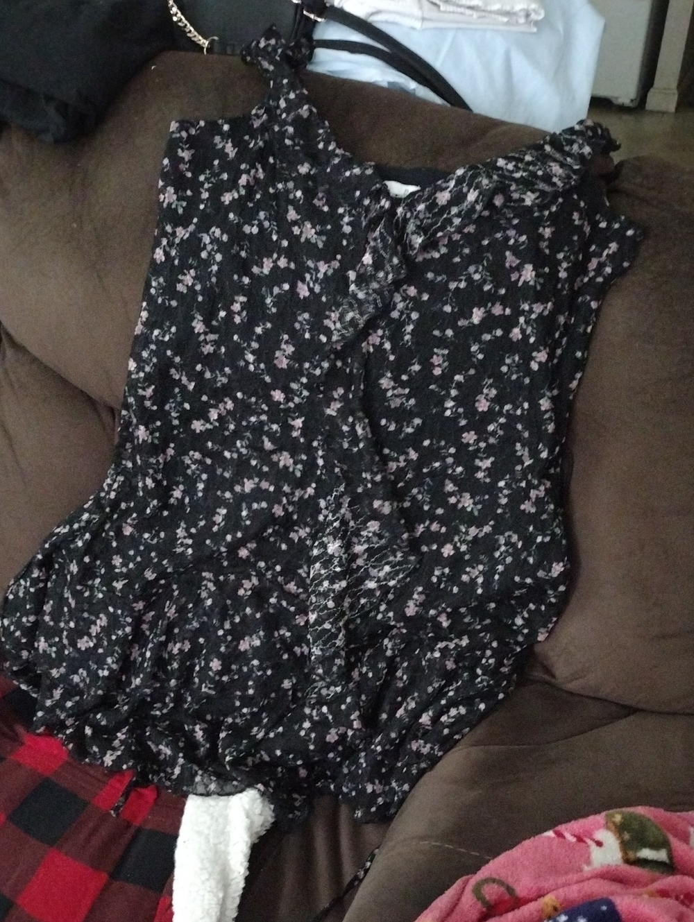 Hollister Spaghetti Strap Lace Dress